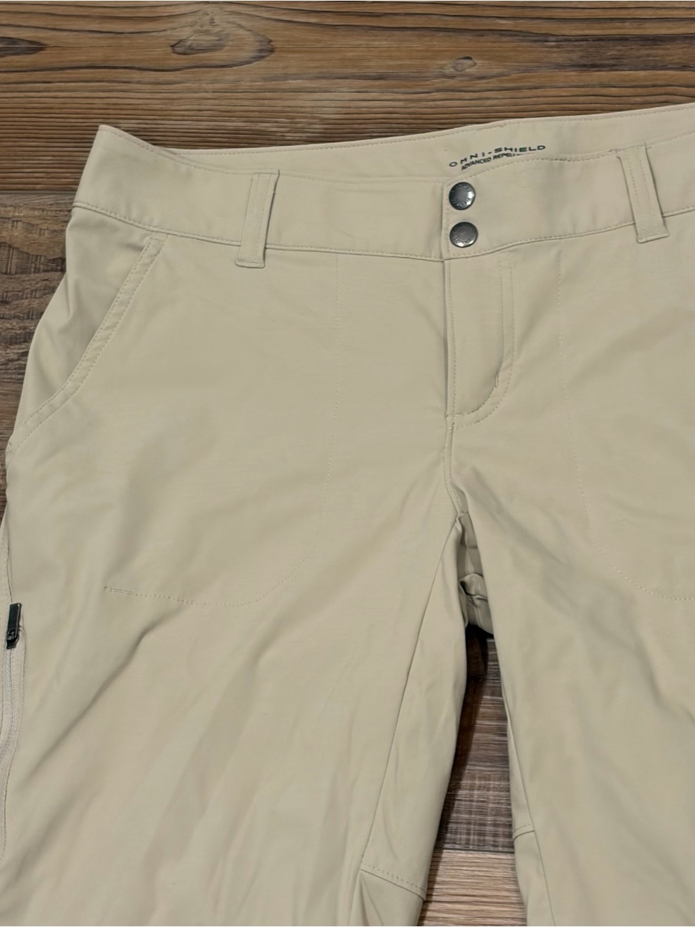 Columbia Women's Saturday Trail II Knee Pants outdoor beige light weight - Picture 3 of 14